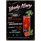 Plaque Déco Bloody Mary