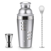 Kit Shaker à Cocktail avec Recettes