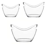 Seau à glace transparent
