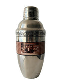 Shaker à Cocktail Gravé en Acier Inoxydable