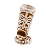 Verre Tiki en Céramique Visage Polynésien