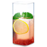 2 Verres a Cocktail Rectangulaires