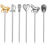 6 Pics Cocktail Originaux