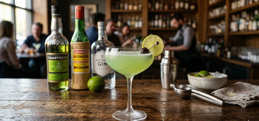 Recette last word : l’équilibre parfait entre gin, chartreuse verte, marasquin et citron