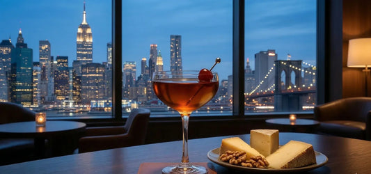 Recette du manhattan : l’art de marier whisky, vermouth doux et bitters pour un cocktail raffiné