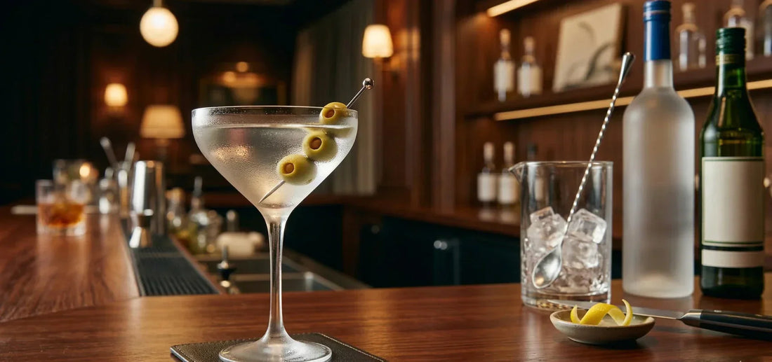 Recette classique : vodka martini – alliance de vodka et vermouth sec