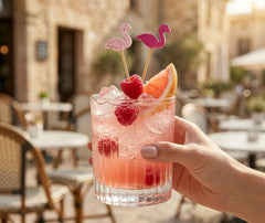 100 Pics Cocktail Flamant Rose