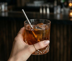Mini pailles cocktail - vue de face