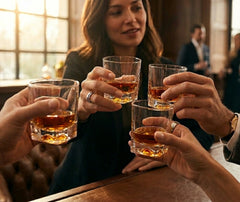 6 Verres à Shot Fond Carré (2cl)