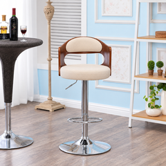 Chaise de Bar Pivotante et Réglable en Hauteur