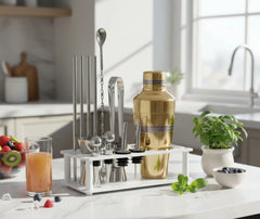 Coffret Cocktail Shaker Doré