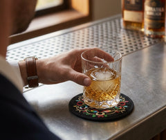 10 Dessous de Verre Tissu