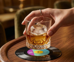 2 Dessous de Verre Vinyle