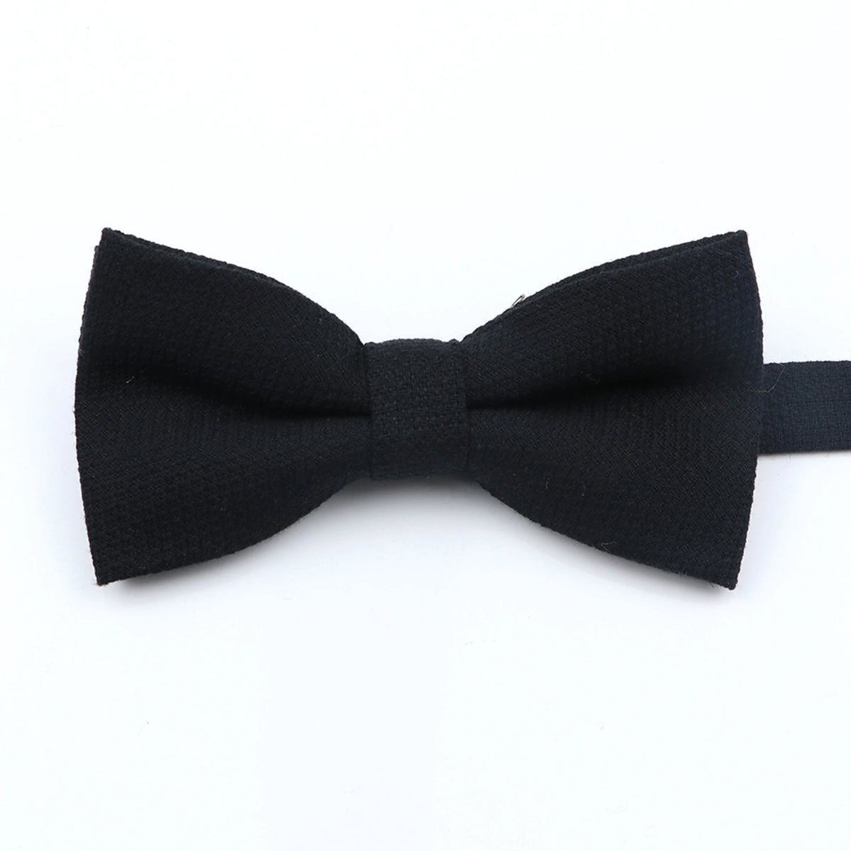 Nœud Papillon Noir Homme  en Coton