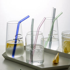 Pailles Réutilisables en Verre Borosilicate