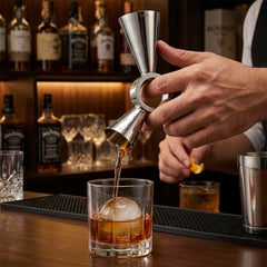 Jigger Doseur à Cocktail en Acier Inoxydable 25/50/90 ml