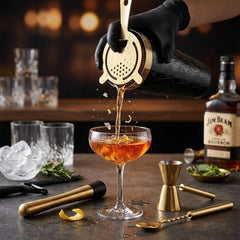 Kit Shaker à Cocktail 5 Pièces en Acier Inoxydable