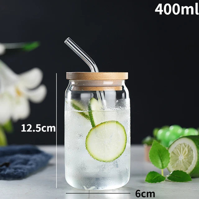 Mason Jar Cocktail - Dimensions