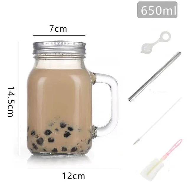 Mason Jar Coktail - 650ml