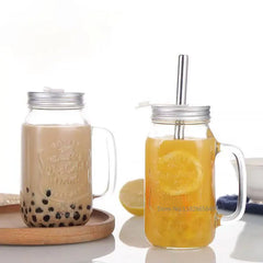 Mason Jar Coktail - Lot de 2