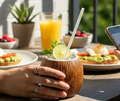 Mugs Cocktail Noix de Coco Céramique Aloha