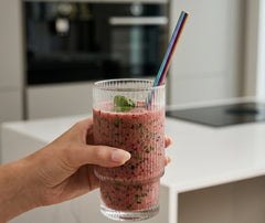 2 Pailles Smoothie Droites