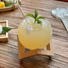 Verre à Cocktail Boule en Verre