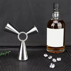 Jigger Doseur à Cocktail en Acier Inoxydable 25/50/90 ml