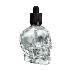 Flacon Tête de Mort en Verre