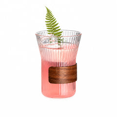 Verre à Cocktail Nervuré Style Japonais 320 ml