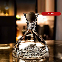 Carafe à Whisky en Verre avec Bouchon Boule