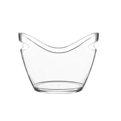 Seau à glace transparent