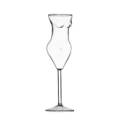 Verre à Cocktail en Forme de Silhouette Féminine