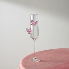 Flûte à Champagne en Verre Élégante