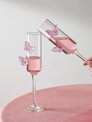 Flûte à Champagne en Verre Élégante