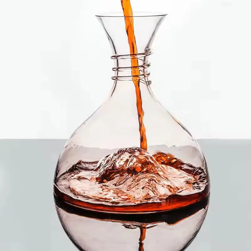 Carafe à Whisky en Verre avec Bouchon Boule