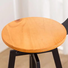Set de 2 Tabourets de Bar Réglables en Hauteur