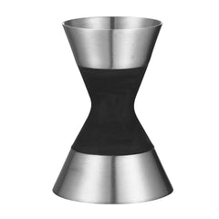 Jigger Double Doseur Cocktail en Inox avec Poignée Antidérapante
