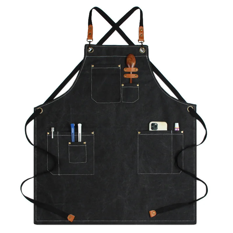 Tablier de Barman Professionnel Noir