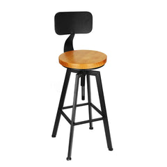 Set de 2 Tabourets de Bar Réglables en Hauteur