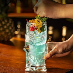 Verre à Cocktail Tiki en Verre