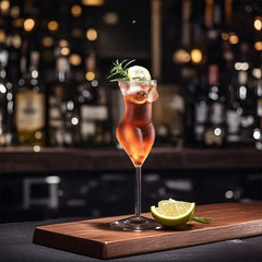 Verre à Cocktail en Forme de Silhouette Féminine
