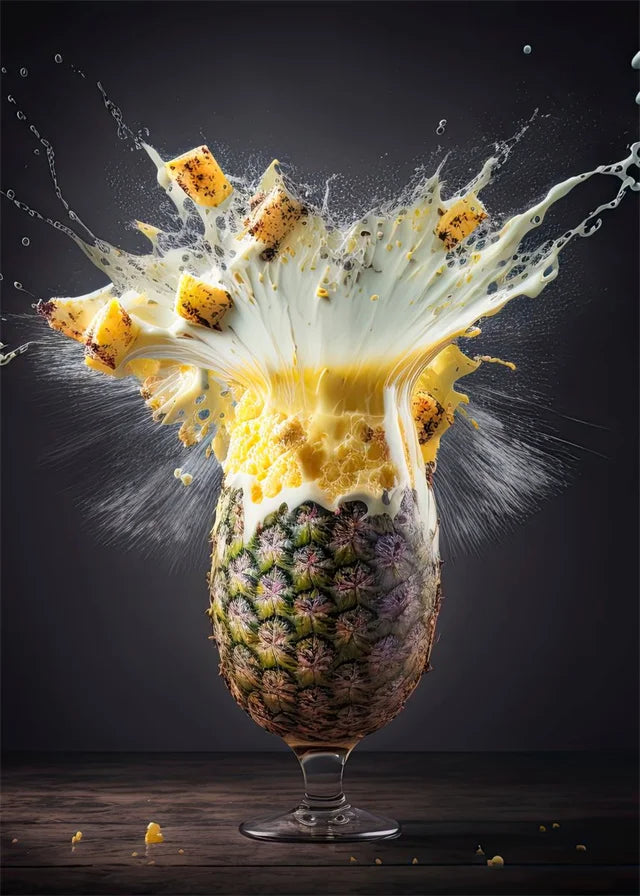 Tableau Cocktail Ananas
