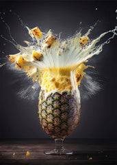 Tableau Cocktail Ananas