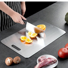 Planche à découper en acier inoxydable