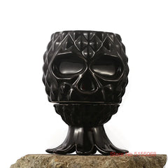 Verre à cocktail Tiki pieuvre noir en céramique 530 ml