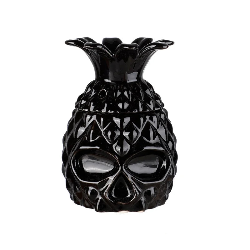 Verre à cocktail Tiki pieuvre noir en céramique 530 ml