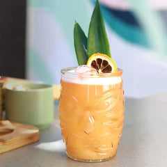 Verre à cocktail Tiki transparent