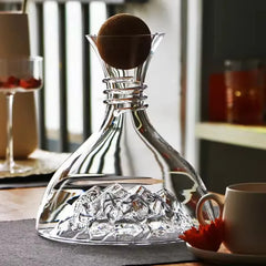Carafe à Whisky en Verre avec Bouchon Boule