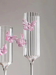 Flûte à Champagne en Verre Élégante